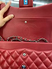 Chanel CF 30 red lambskin gold hardware bag - 5