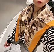 Gucci yellow scarf  - 4