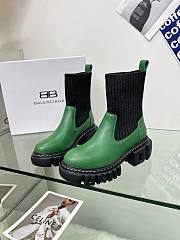 Balenciaga boots ( black/ green) - 3