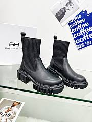 Balenciaga boots ( black/ green) - 5