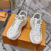 Louis Vuitton Run 55 Gold Sneaker - 4