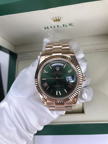 Rolex Day Date Green 40mm Watch 
