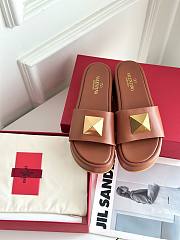 Valentino brown slippers  - 1