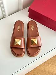 Valentino brown slippers  - 6