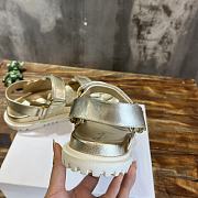 Dior gold sandals - 5