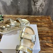 Dior gold sandals - 2