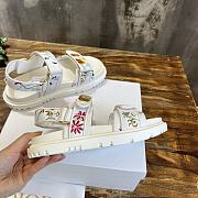 Dior flower sandals - 5