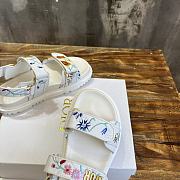 Dior flower sandals - 4