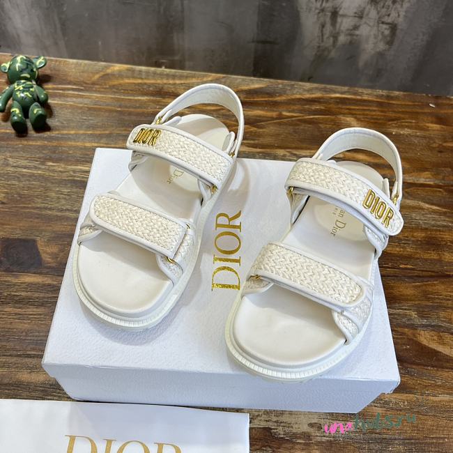 Dior white sandals - 1