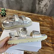 Dior silver sandals - 3