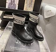 Dior D-Major Leather Boots - 1