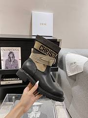 Dior D-Major Brown Leather Boots - 5