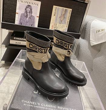 Dior D-Major Brown Leather Boots