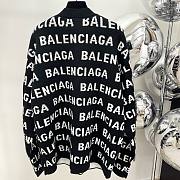 Balenciaga unisex black cardigan - 2