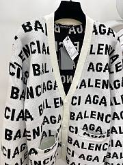 Balenciaga unisex white cardigan - 6