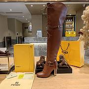 Fendi Brown Delfina Over-the-knee Boots - 6