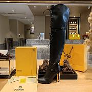 Fendi Black Delfina Over-the-knee Boots - 5