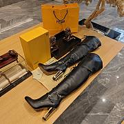 Fendi Black Delfina Over-the-knee Boots - 4