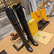 Fendi Black Delfina Over-the-knee Boots - 3