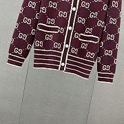 Gucci GG jacquard wool bouclé cardigan - 5