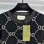 Gucci knitted cardigan ( black/ brown) - 2