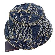 Louis Vuitton denim hat ( black/ blue) - 1