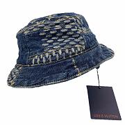 Louis Vuitton denim hat ( black/ blue) - 2