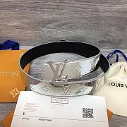 Louis Vuitton silver belt ( various color hardware) - 5