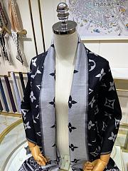 Louis Vuitton black scarf - 4