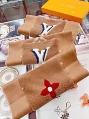 Louis Vuitton Teddy Brown Scarf  - 2