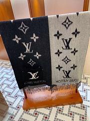 Louis Vuitton Teddy Black Scarf - 5