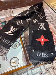 Louis Vuitton Teddy Black Scarf - 2