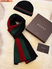 Gucci hat scarf set ( 3 colors) - 6