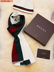 Gucci hat scarf set ( 3 colors) - 5