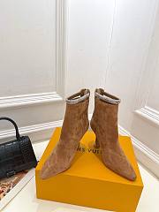 Louis Vuitton Sparkle Ankle Brown Boot Heel 65mm - 3