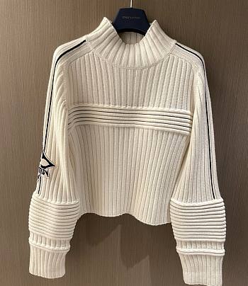 Louis Vuitton white sweater 