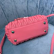 Miu Miu Matelassé pink leather crossbody bag - 6