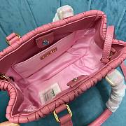 Miu Miu Matelassé pink leather crossbody bag - 5