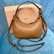 Miu Miu caramel leather small hobo bag  - 4