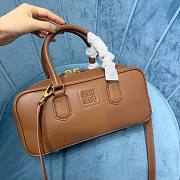 Miu Miu Arcadie Brown Leather Bag - 6