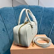 Miu Miu Arcadie White Leather Bag - 4