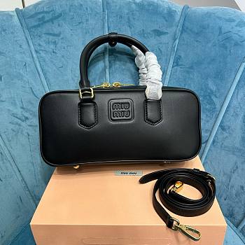 Miu Miu Arcadie Black Leather Bag