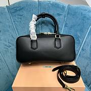 Miu Miu Arcadie Black Leather Bag - 4