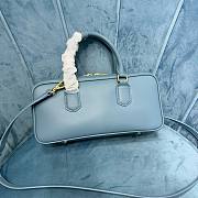 Miu Miu Arcadie Blue Leather Bag - 4