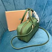 Miu Miu Arcadie Green Leather Bag - 4