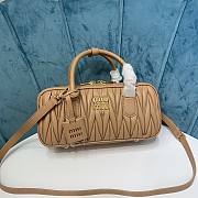 Miu Miu Arcadie nappa beige leather bag - 1