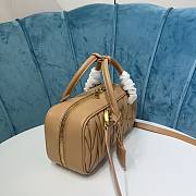 Miu Miu Arcadie nappa beige leather bag - 4