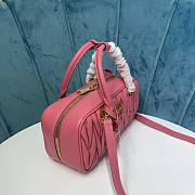 Miu Miu Arcadie nappa pink leather bag - 6