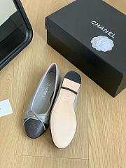 Chanel gray  ballet flats - 4