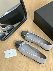 Chanel gray  ballet flats - 5